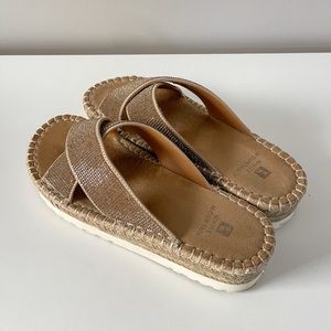 White Mountain Platform Sandals
